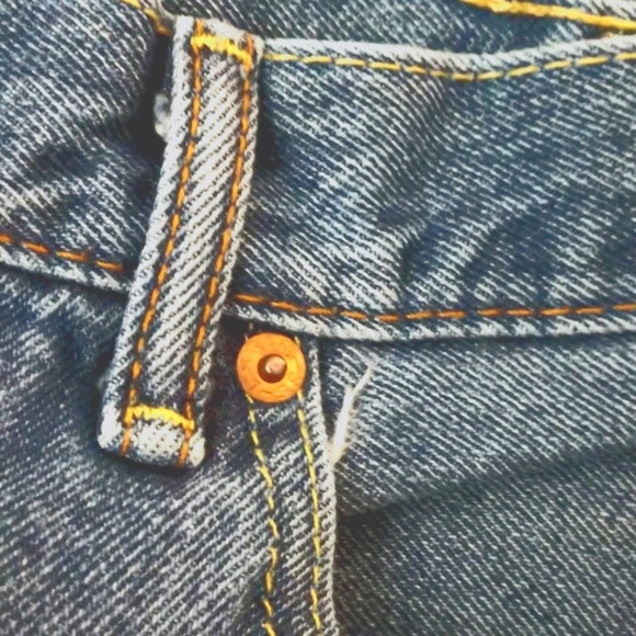 42 x 32 Levi Strauss 550 Denim Jean Pant Faded Straight Leg Classic 5 Pocket - Picture 10 of 16